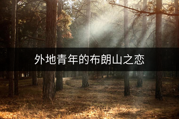 外地青年的布朗山之戀 外地青年的布朗山之戀