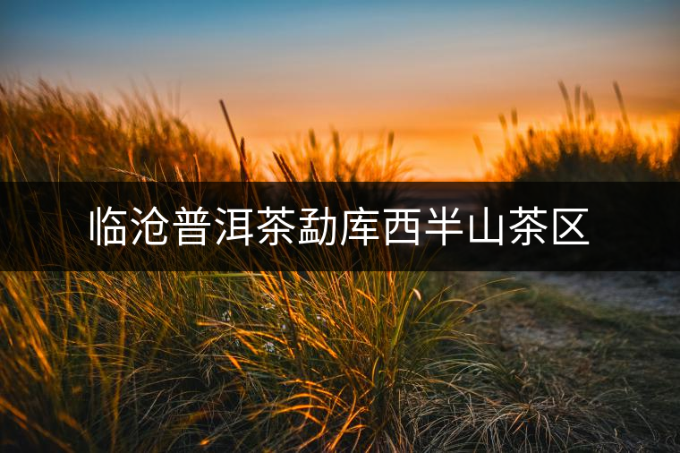 臨滄普洱茶勐庫西半山茶區(qū)