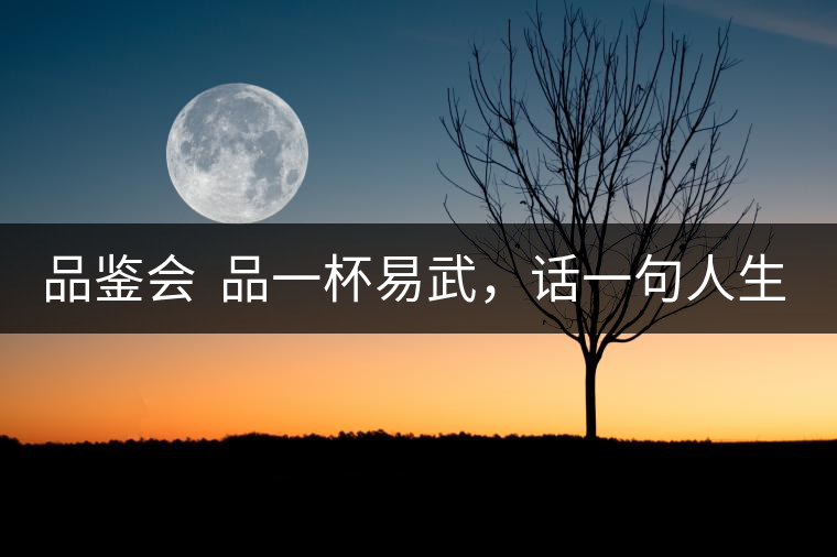 品鑒會(huì)  品一杯易武，話一句人生！