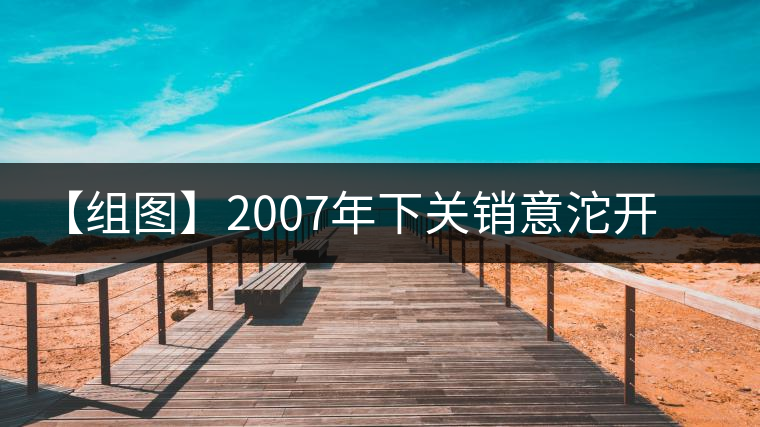 【組圖】2007年下關(guān)銷意沱開湯