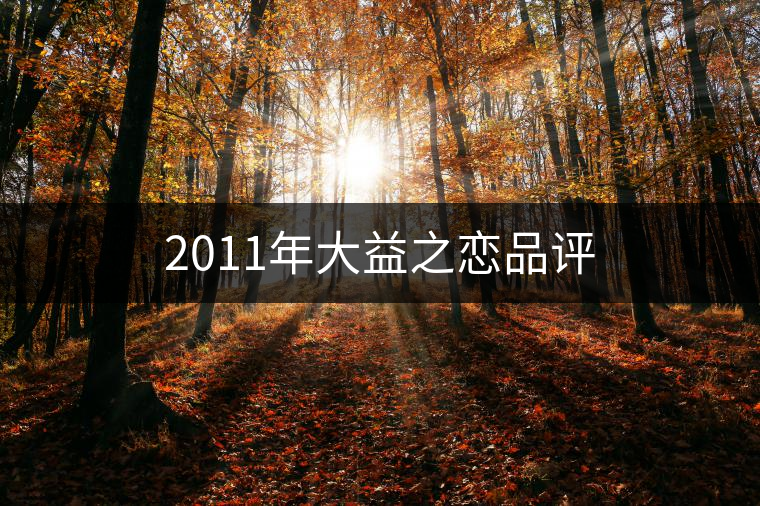 2011年大益之戀品評