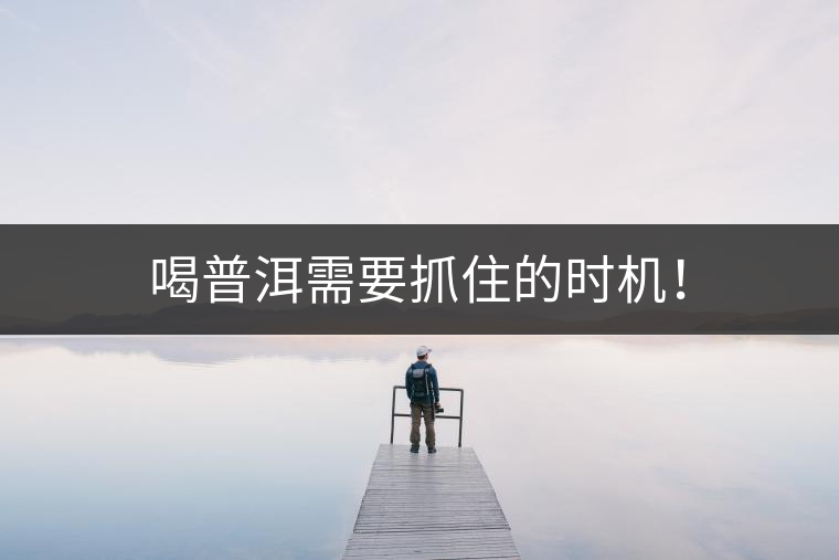 喝普洱需要抓住的時(shí)機(jī)！