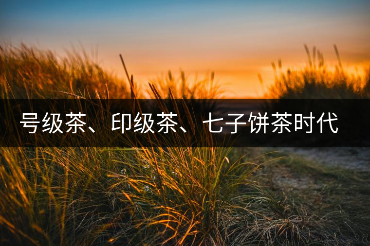 號級茶、印級茶、七子餅茶時代是怎么劃分的？