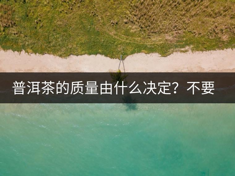 普洱茶的質(zhì)量由什么決定？不要輕信等級