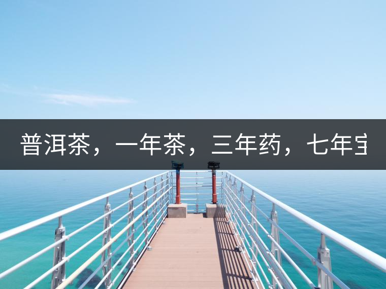 普洱茶，一年茶，三年藥，七年寶2020年為自己存點(diǎn)好茶