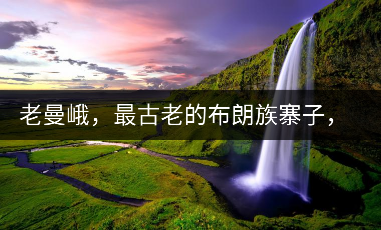 老曼峨，最古老的布朗族寨子，最極端的普洱茶