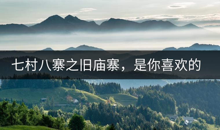 七村八寨之舊廟寨，是你喜歡的易武味嗎？