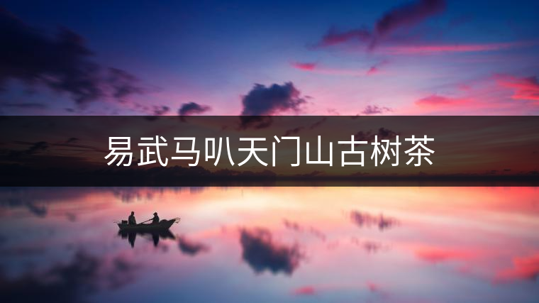 易武馬叭天門山古樹茶