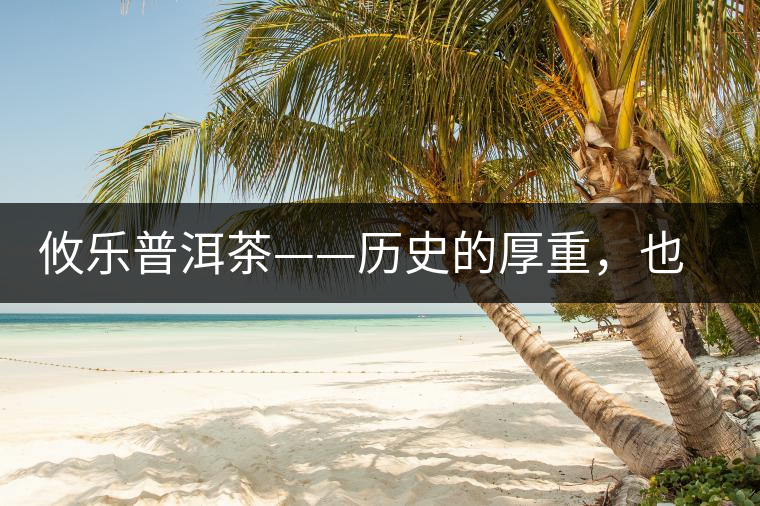 攸樂普洱茶——歷史的厚重，也藏不住山里的陣陣茶香