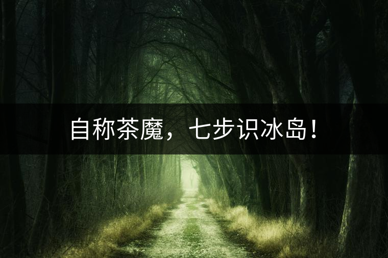 自稱茶魔，七步識冰島！