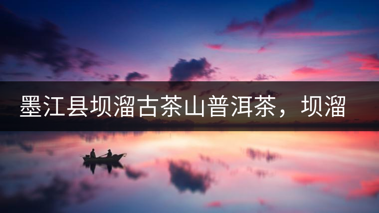 墨江縣壩溜古茶山普洱茶，壩溜古樹(shù)茶口感特點(diǎn)
