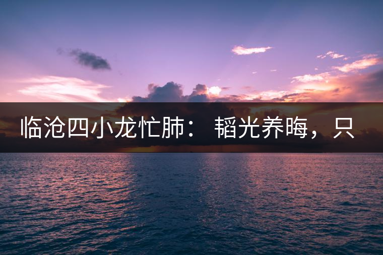 臨滄四小龍忙肺： 韜光養(yǎng)晦，只為綻放！