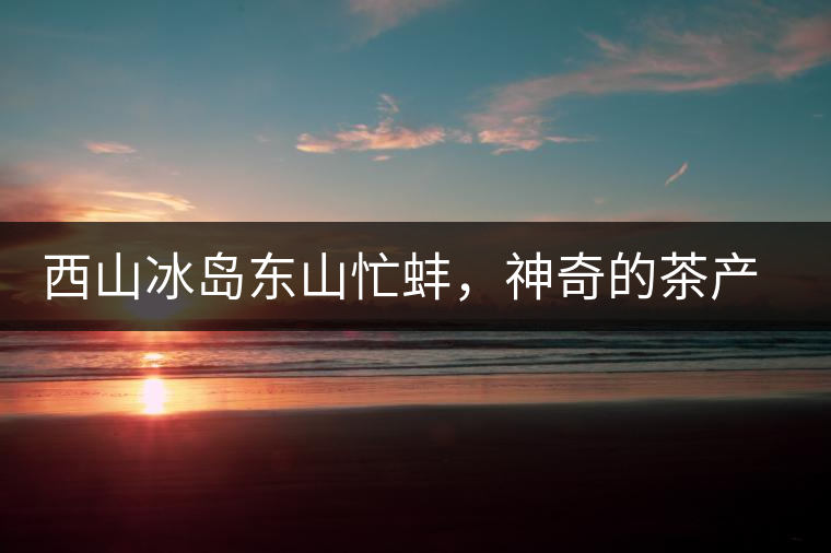 西山冰島東山忙蚌，神奇的茶產(chǎn)區(qū)勐庫(kù)
