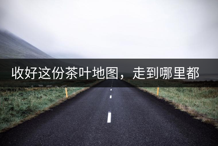 收好這份茶葉地圖，走到哪里都能喝到好茶