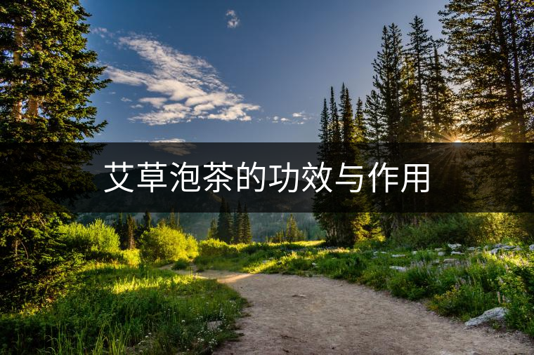 艾草泡茶的功效與作用