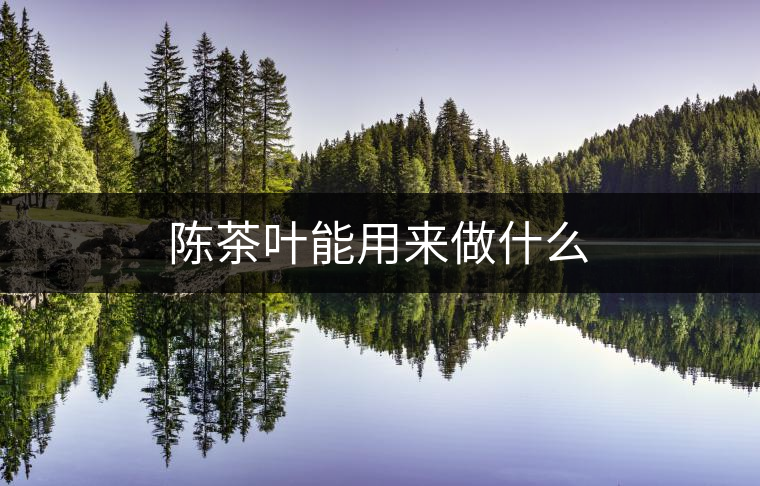 陳茶葉能用來(lái)做什么