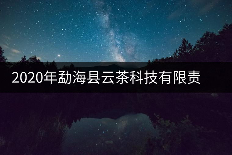 2020年勐?？h云茶科技有限責(zé)任公司簡介
