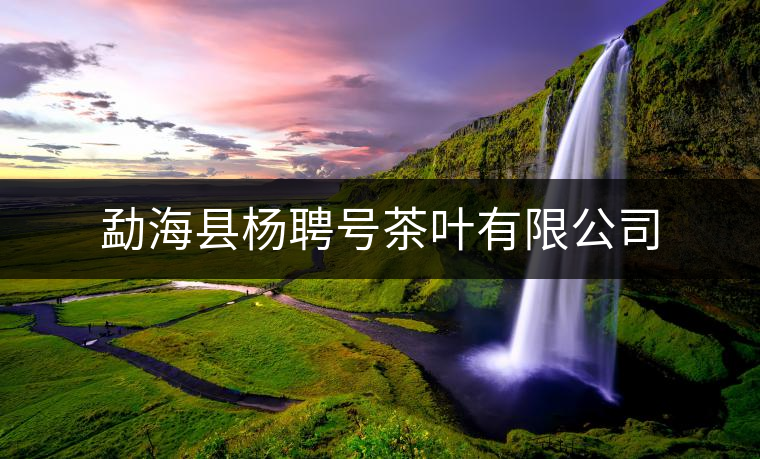 勐?？h楊聘號(hào)茶葉有限公司