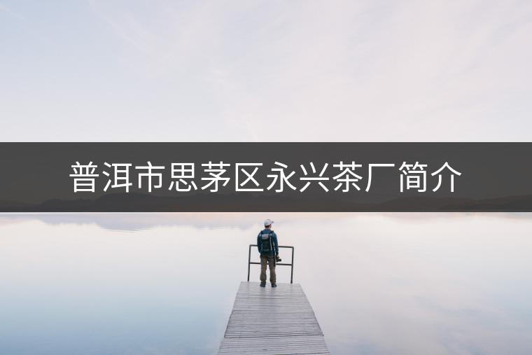 普洱市思茅區(qū)永興茶廠簡介 普洱市思茅區(qū)永興茶廠簡介