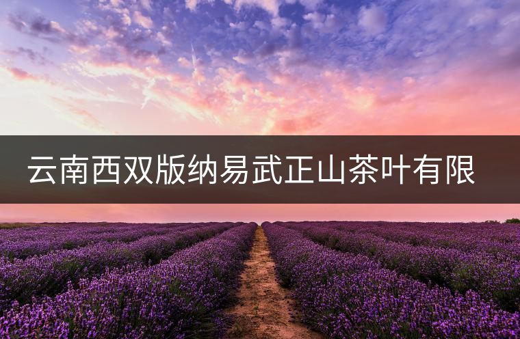 云南西雙版納易武正山茶葉有限公司簡介 云南西雙版納易武正山茶葉有限公司簡介