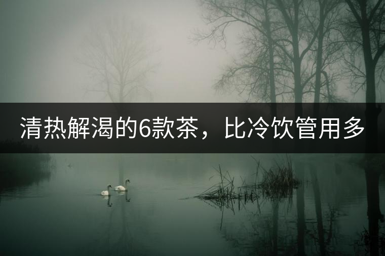 清熱解渴的6款茶，比冷飲管用多了！