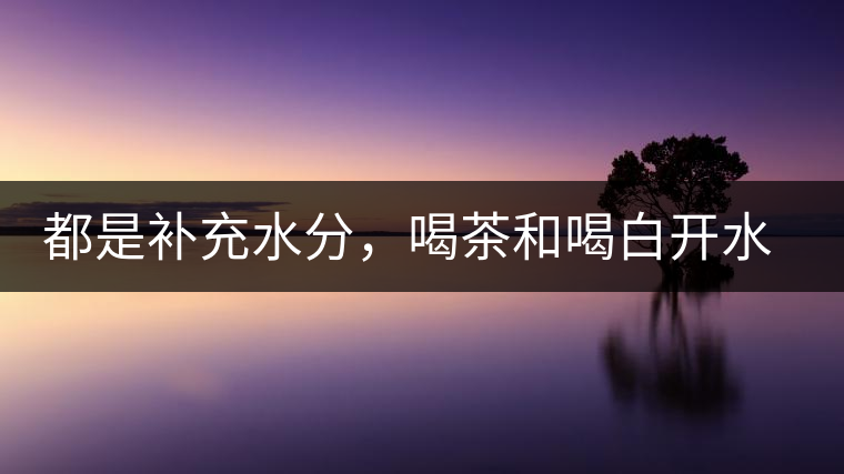 都是補(bǔ)充水分，喝茶和喝白開水有什么區(qū)別？