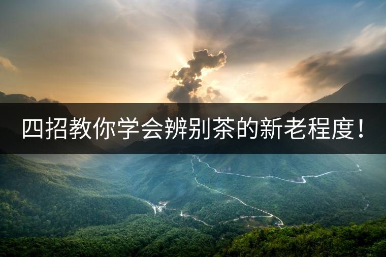 四招教你學(xué)會(huì)辨別茶的新老程度! 四招教你學(xué)會(huì)辨別茶的新老程度!