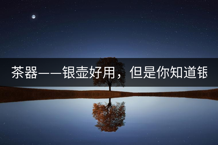 茶器——銀壺好用，但是你知道銀壺也需要保養(yǎng)嗎？