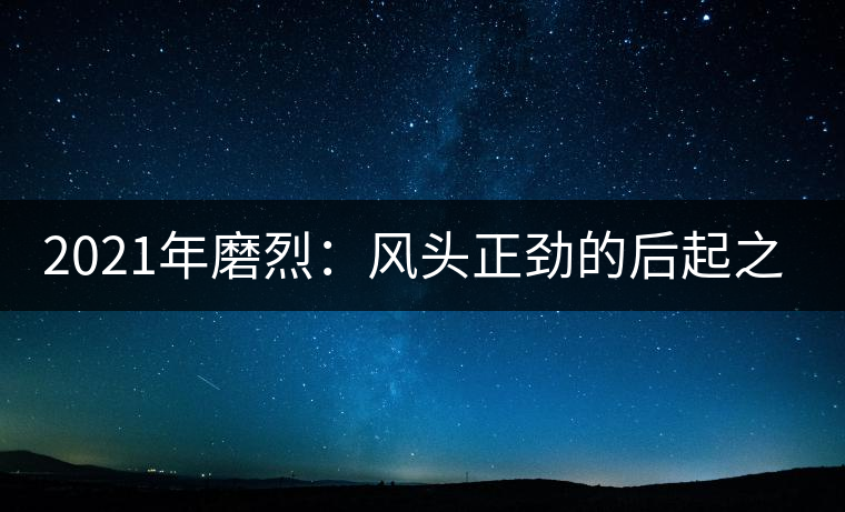 2021年磨烈：風頭正勁的后起之秀，到底有何特點？