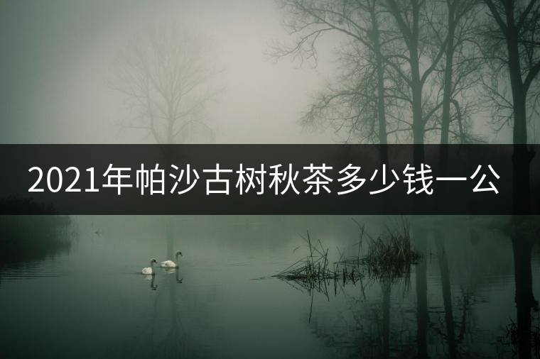 2021年帕沙古樹秋茶多少錢一公斤？