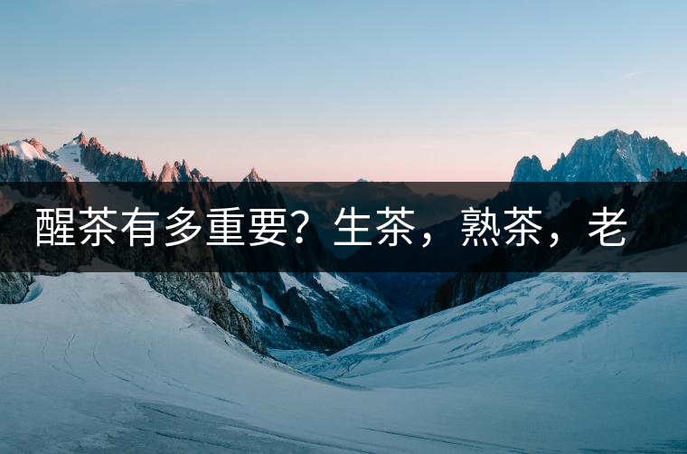 醒茶有多重要？生茶，熟茶，老茶，不同年份的普洱茶怎么醒茶？