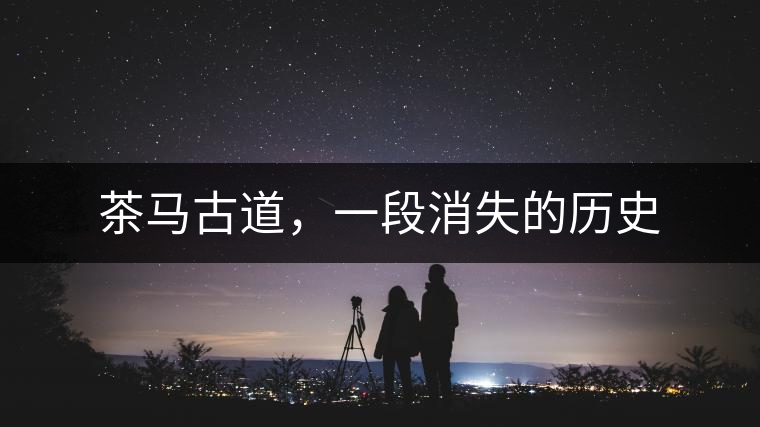 茶馬古道，一段消失的歷史