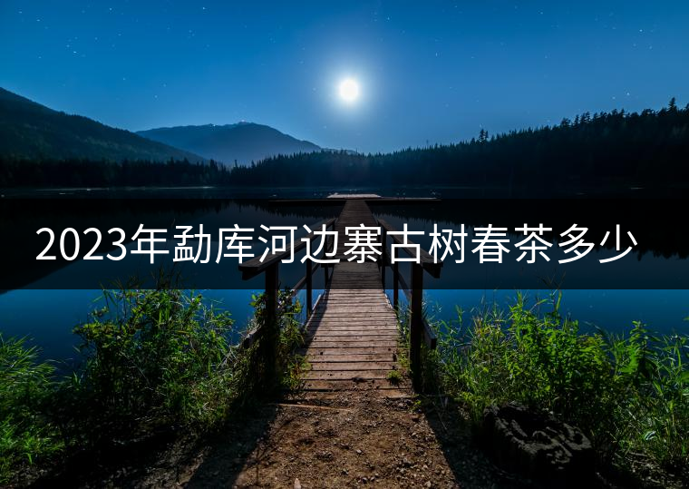 2023年勐庫河邊寨古樹春茶多少一公斤？