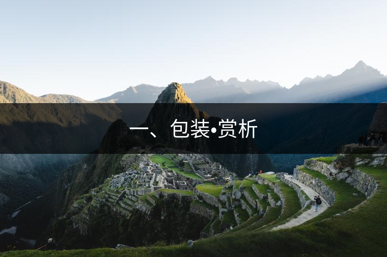 一、包裝?賞析