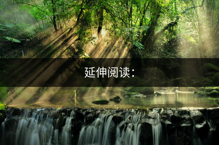延伸閱讀：